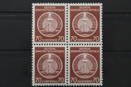 DDR Dienst A, MiNr. 16 X, Viererblock, Postfrisch - Andere & Zonder Classificatie