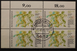 Deutschland (BRD), MiNr. 1206, Viererblock, Ecke Links Oben, Gestempelt - Used Stamps