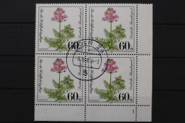 Deutschland (BRD), MiNr. 1110, 4er Block, Ecke Rechts Unten, FN 1, EST - Used Stamps