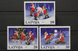 Lettland, MiNr. 492-494, Postfrisch - Lettonie