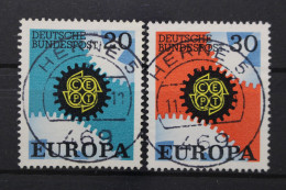 Deuschland (BRD), MiNr. 533-534, Zentrisch Herne, Gestempelt - Used Stamps