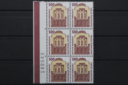 Deutschland, MiNr. 1679, 6er Block, Li. Rand Mit BZN, Postfrisch - Unused Stamps