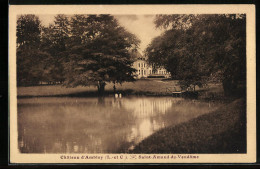 CPA Saint-Amand-de-Vendome, Chateau D`Ambloy  - Vendome