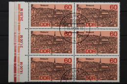 DDR, MiNr. 3164 OLF I, Sechserblock, Linker Rand, EST - Variétés Et Curiosités