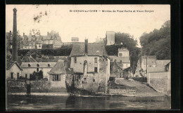 CPA Saint-Aignan-sur-Cher, Montee De Pisse-Vache Et Vieux Donjon  - Saint Aignan