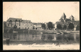 CPA Saint-Aignan-sur-Cher, Les Quais, L`Eglise  - Saint Aignan