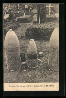AK St. Mihiel, Französische Blindgänger Auf Dem Gottesacker, Munition  - Weltkrieg 1914-18