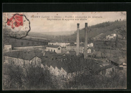 CPA Regny, Usine - Societe Anonyme De Teinture Impression & Apprets Sur Etoffe  - Autres & Non Classés