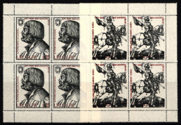 Uruguay 1489 Und 1491 Postfrisch Kleinbögen / Dürer #IH903 - Uruguay