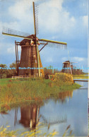 R172718 Dutch Windmill. Ronde Stenen Watermolen. Elshout Bij Kinderdijk - Monde