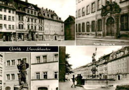 73909576 Goerlitz  Sachsen Leninplatz Portal Untermarkt Neptun Ritterbrunnen - Görlitz