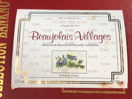 VIET NAM Stamps Longan Paper-(beaujolais Villages- THE S 90)1pcs - Publicités