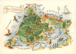 73909523 Darss Region Ostsee Gebietskarte - Autres & Non Classés
