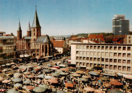 73909513 Kaiserslautern Marktplatz Mit Stiftskirche Und Neuem Rathaus - Kaiserslautern