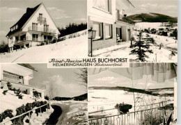 73869807 Helmeringhausen Pension Haus Buchhorst Winterpanorama Helmeringhausen - Sonstige & Ohne Zuordnung