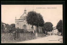 CPA Cuinzier, Eglise Et Monument  - Andere & Zonder Classificatie