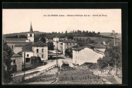 CPA Le Cergne, Station D`Altitude, Entree Du Bourg  - Autres & Non Classés