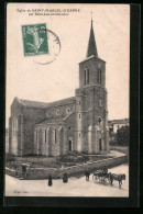 CPA Saint-Just-en-Chevalet, Eglise Saint-Marcel-D`Urphe, La Facade  - Other & Unclassified