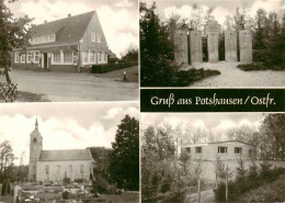 73869758 Potshausen Ostrhauderfehn Gasthof Zur Post Gedenksteine Kirche Sportver - Sonstige & Ohne Zuordnung