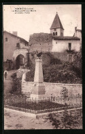 CPA Pommiers, Le Monument Aux Morts Et Vieille Porte  - Sonstige & Ohne Zuordnung