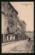 CPA St-Bonnet-le-Chateau, La Rue Chevaliere  - Other & Unclassified