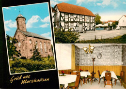 73869748 Marzhausen Witzenhausen Kirche Hotel Restaurant Fachwerkhaus Marzhausen - Autres & Non Classés