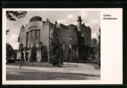 AK Cottbus, Auf Der Strasse Vor Dem Stadttheater  - Théâtre