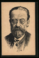 Künstler-AK Bedrich Smetana, Portrait Des Gealterten Tschechischen Komponisten  - Künstler