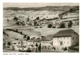 73869725 Speicherz Rhoen Motten Bayern Panorama Gasthof Zum Biber  - Sonstige & Ohne Zuordnung