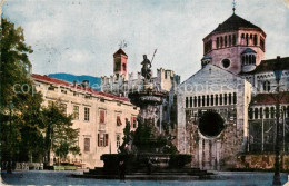 73802307 Trento Trentino-Alto Adige IT Piazza Duomo Fontana Del Nettuno E Palazz - Sonstige & Ohne Zuordnung