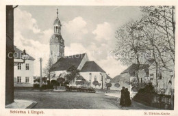 73802189 Schlettau Erzgebirge St. Ullrichs Kirche Schlettau Erzgebirge - Other & Unclassified