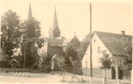 73802181 Frankenstein Sachsen Ortsmotiv Mit Kirche  - Other & Unclassified