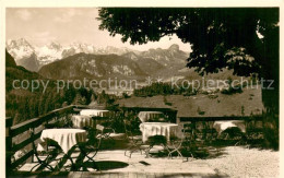 73763662 Bad Reichenhall Gasthaus Melleck Terrasse Bad Reichenhall - Bad Reichenhall