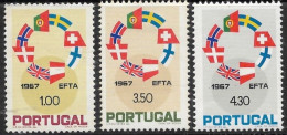 EFTA Comércio Livre - Unused Stamps