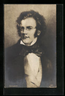 Künstler-AK Franz Schubert, Der Junge österreichische Komponist Im Portrait  - Artistes