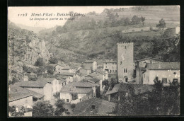 CPA Doizieu, Le Donjon Et Partie Du Village  - Other & Unclassified