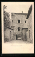 CPA Saint-Bonnet-le-Chateau, Partie Du Village  - Other & Unclassified