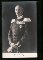 AK Friedrich Von Baden In Uniform Mit Epauletten  - Familles Royales