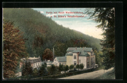 AK Friedrichroda, Kurhotel Waldschlösschen Und Dr. Böhm`s Naturheilanstalt  - Friedrichroda