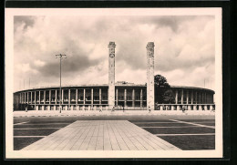 AK Berlin, Reichssportfeld, Aussenansicht  - Autres & Non Classés