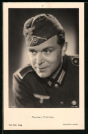 AK Schauspieler Gustav Fröhlich In Soldatenuniform  - Attori