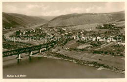 73763571 Bullay Mosel Fliegeraufnahme Mit Moselbruecke Bullay Mosel - Other & Unclassified