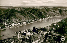 73763495 St Goar Fliegeraufnahme Mit Burg Rheinfels Und St Goarshausen St Goar - St. Goar