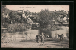 CPA Vierzon, Déversoir De L'Yévre  - Vierzon