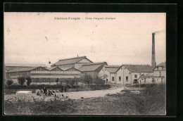 CPA Vierzon-Forges, Usine D'engrais Chimique  - Vierzon