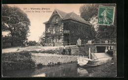 CPA Vierzon-Forges, Canal Du Berry, Le Chalet  - Vierzon