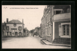 CPA Concressault, Place Et Route De Vailly  - Autres & Non Classés