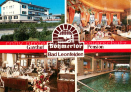 73763267 Bad Leonfelden Gasthof Boehmertor Gastraeume Hallenbad Bad Leonfelden - Autres & Non Classés