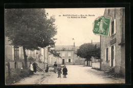CPA Baugy, Rue Du Marais, Le Bureau De Poste  - Baugy