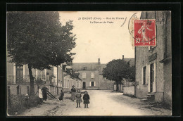 CPA Baugy, Rue Du Marais, Le Bureau De Poste  - Baugy